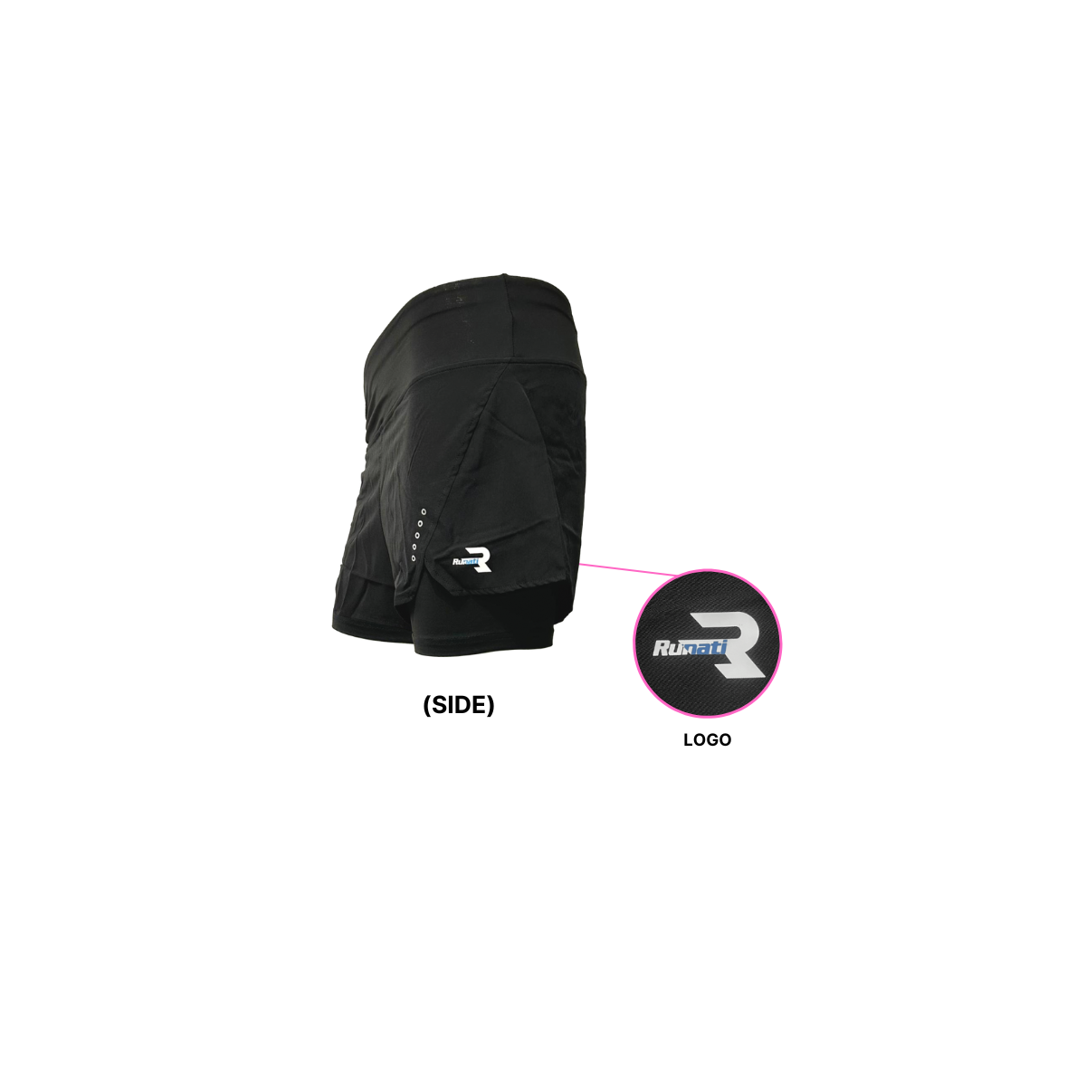 Runati Women Yoga Pant Short RFP328 Sports Short Comfortable - Image 2